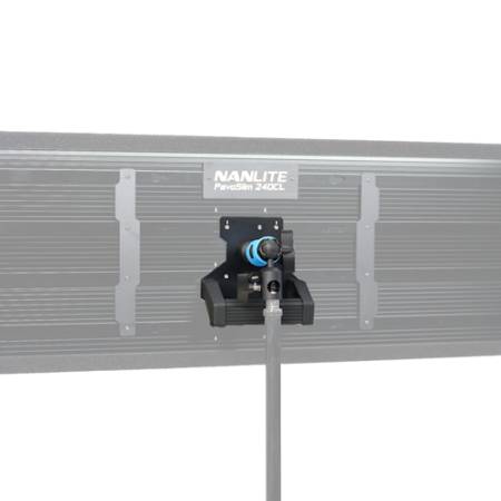Nanlite AS-UH-PS-HD - uchwyt montażowy z głowicą kulową i rączką do lamp PavoSlim 240CL_Przykład użycia_3